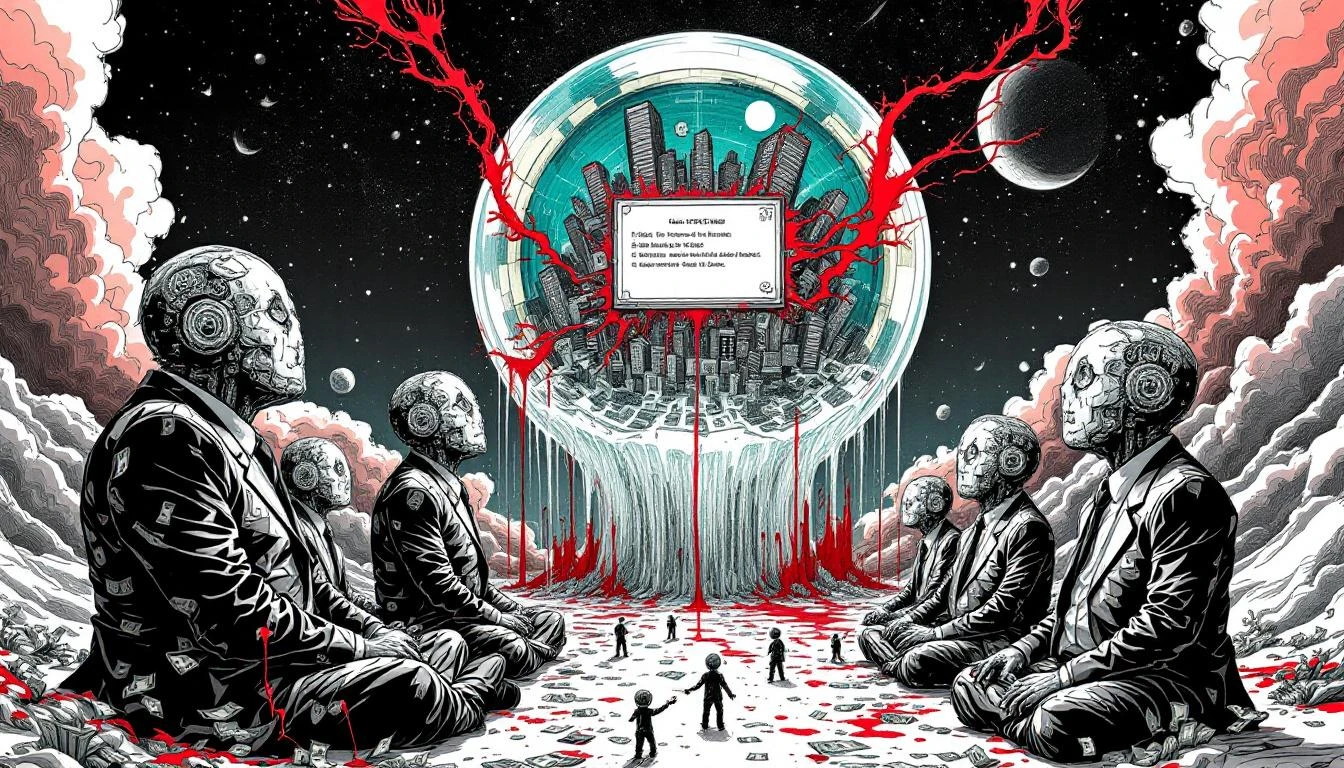 Illustration for: The Great AI Hallucination: When Every Charlatan Becomes a Prophet