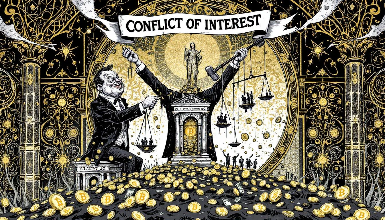 Illustration for: The Deputy Attorney General's Crypto Portfolio: A Masterclass in Swamp Drainage, Upward Edition