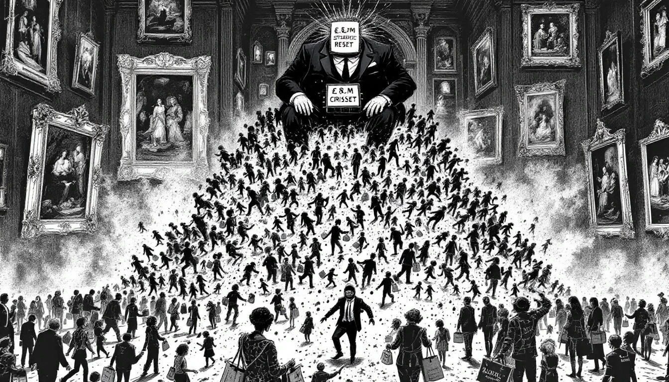 Illustration for: The National Gallery's Strategic Reset: Firing the Help While Sitting on £30 Billion in Wall Candy