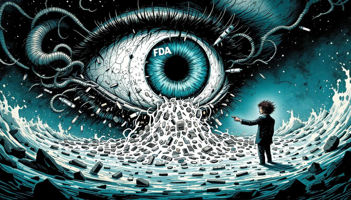 Illustration for: 60 Minutes Discovers the Purity Test Fallacy While the FDA Burns