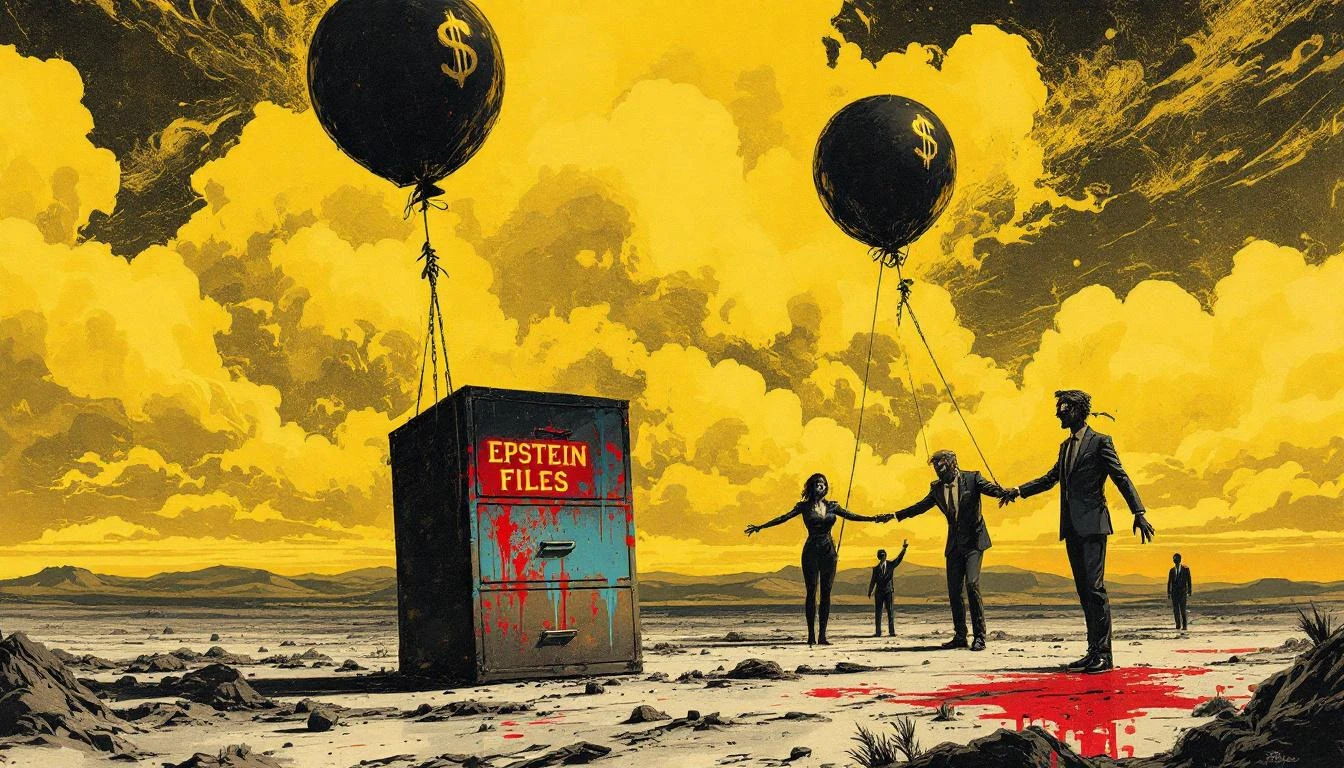 Illustration for: The Conspiracy Theorist Who Found a Real Conspiracy and Immediately Folded Like a Cheap Suit