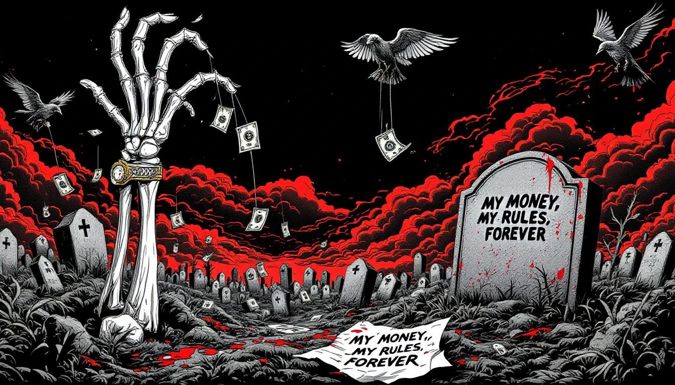 Illustration for: The Last Tyranny: When Corpses Try to Vote With Your Money