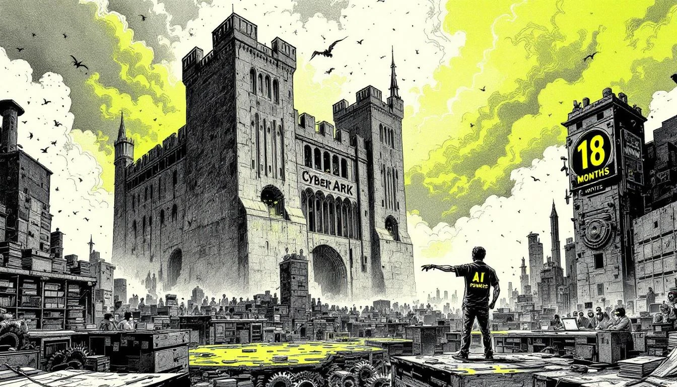 Illustration for: The 18-Month Prophecy: When Product Manager Hubris Meets Enterprise Reality's Immovable Wall