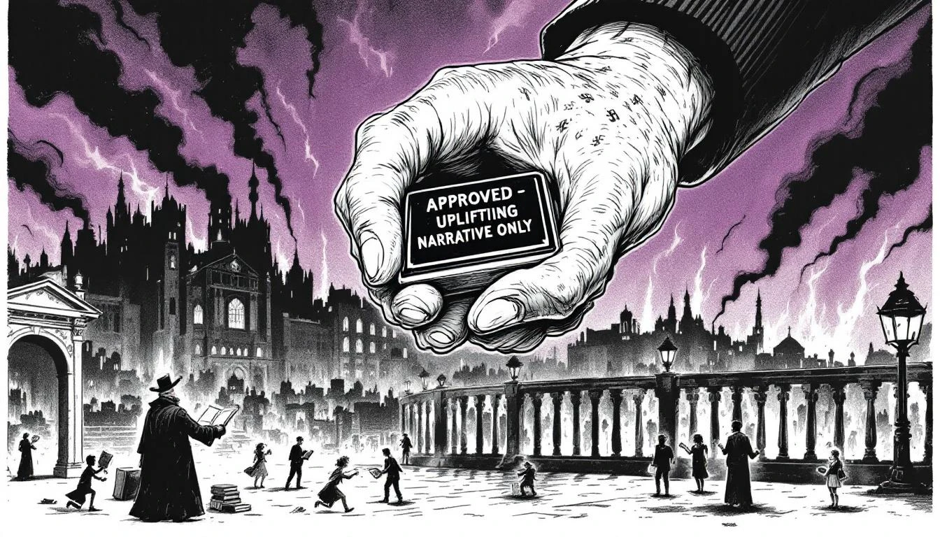 Illustration for: The Ministry of Truth Will See Your Grant Application Now