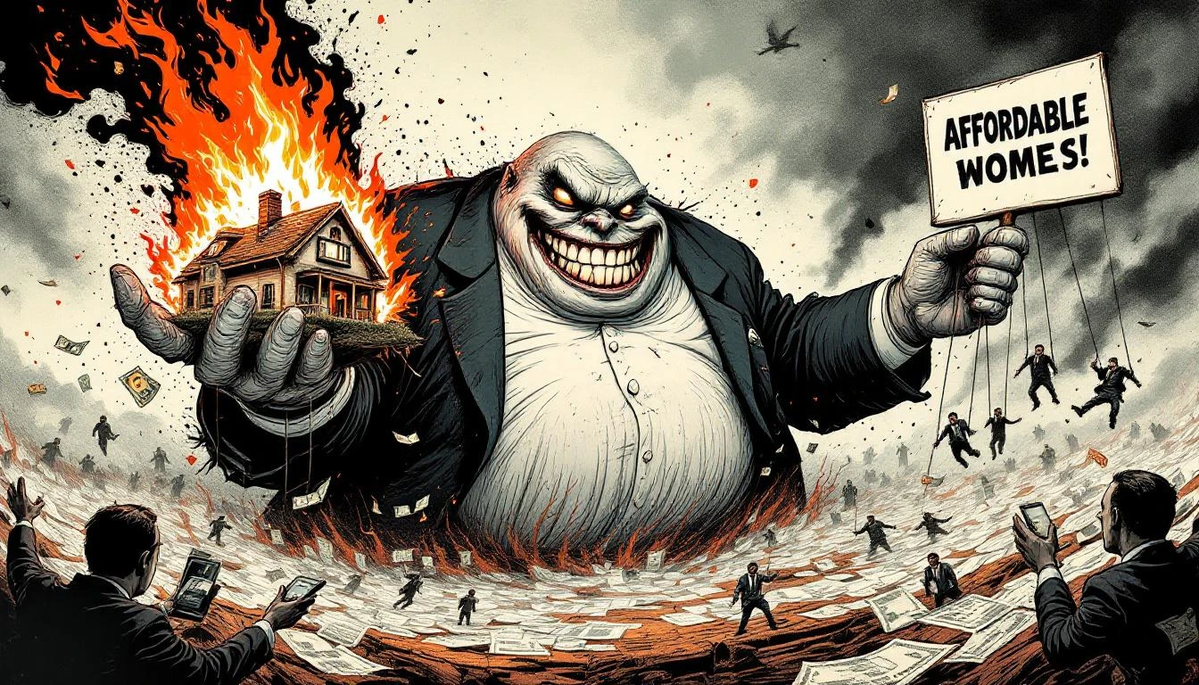 Illustration for: Zillow Declares Victory Over Affordability Crisis It Helped Create