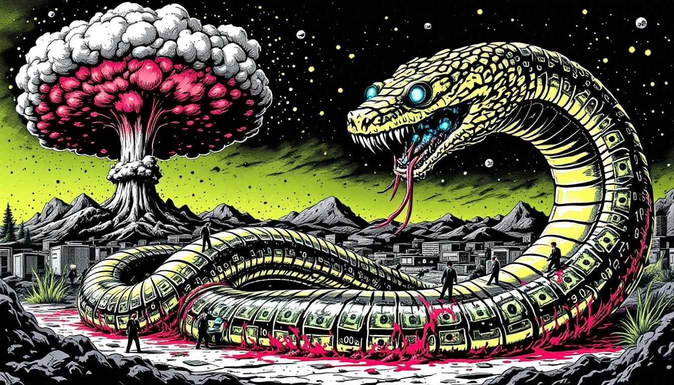 Illustration for: The Great AI Hacking Panic: How Silicon Valley Learned to Sell the Disease and the Cure