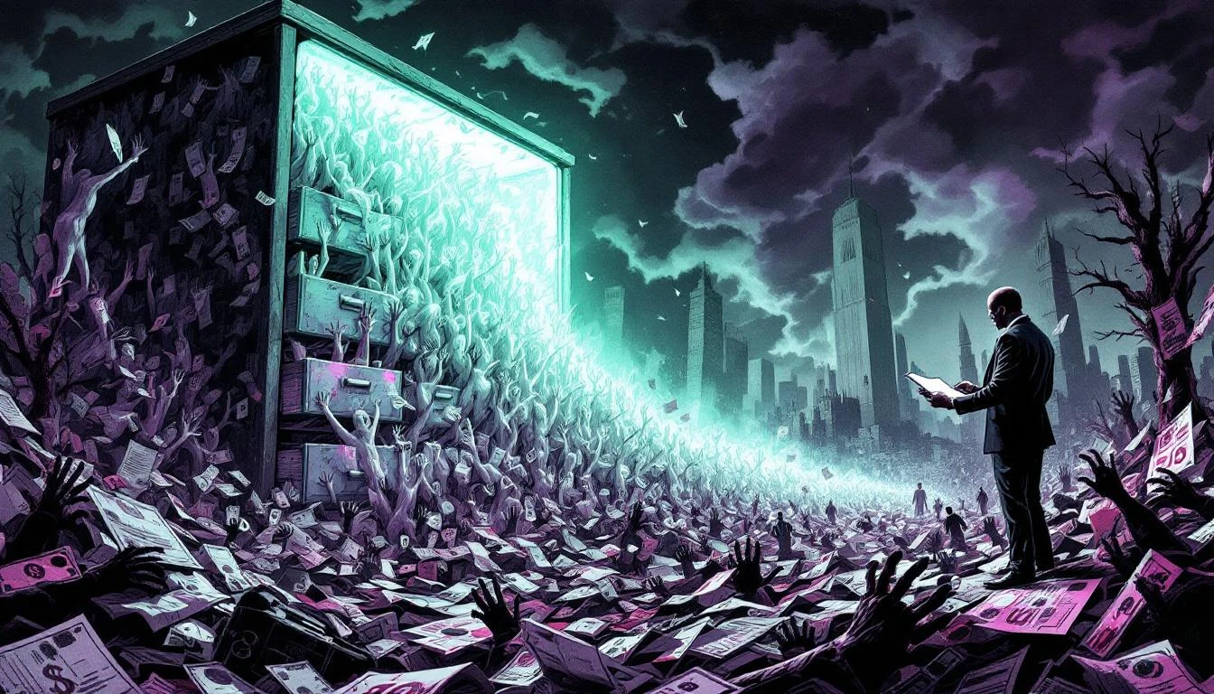 Illustration for: The Ghost Network: How Insurance Companies Discovered They Could Charge You for Mental Health Care They Never Intended to Provide