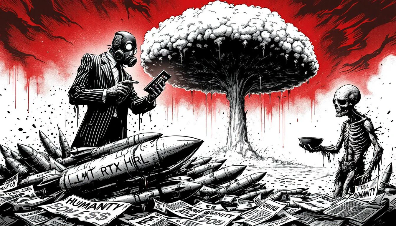 Illustration for: The Ghoul's Guide to Profiting from Armageddon: Eleven Magical Stocks to Keep You Warm While the World Burns