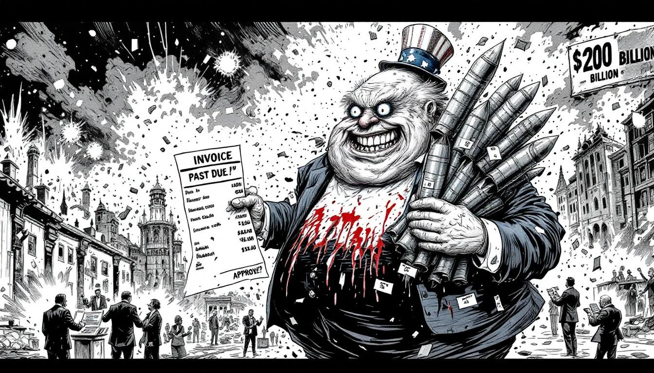 Illustration for: The Mercenary Nation: When War Becomes a Subscription Service