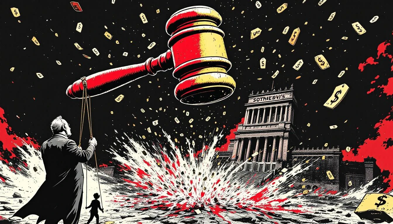 Illustration for: Twelve Records in One Night: The Sotheby's Method of Manufacturing Legitimacy